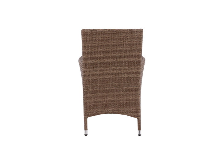 Venture Home Malin Armchair 2-pack - Nature/Sand