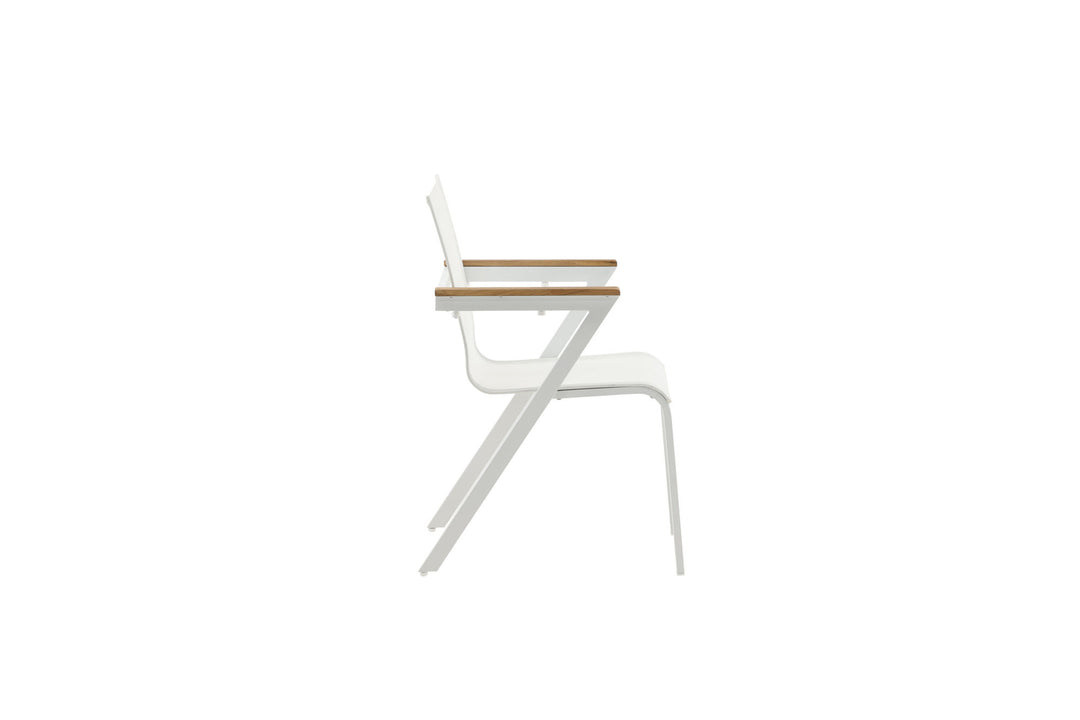 Venture Home Mexico Chair 2-pack - White/Teak
