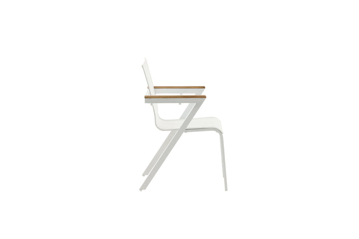 Venture Home Mexico Chair 2-pack - White/Teak