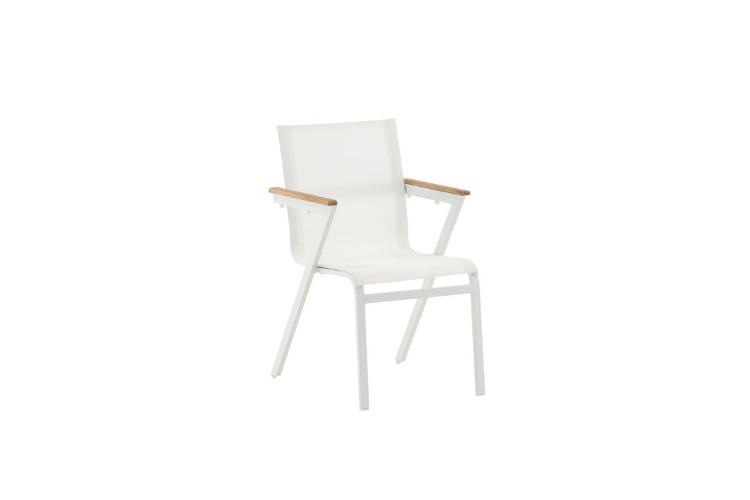 Venture Home Mexico Chair 2-pack - White/Teak