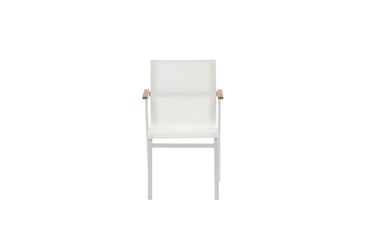 Venture Home Mexico Chair 2-pack - White/Teak