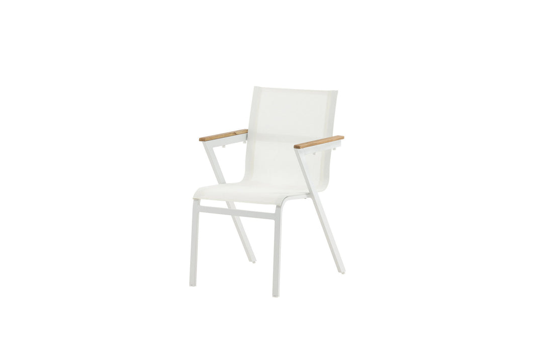 Venture Home Mexico Chair 2-pack - White/Teak