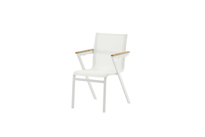Venture Home Mexico Chair 2-pack - White/Teak