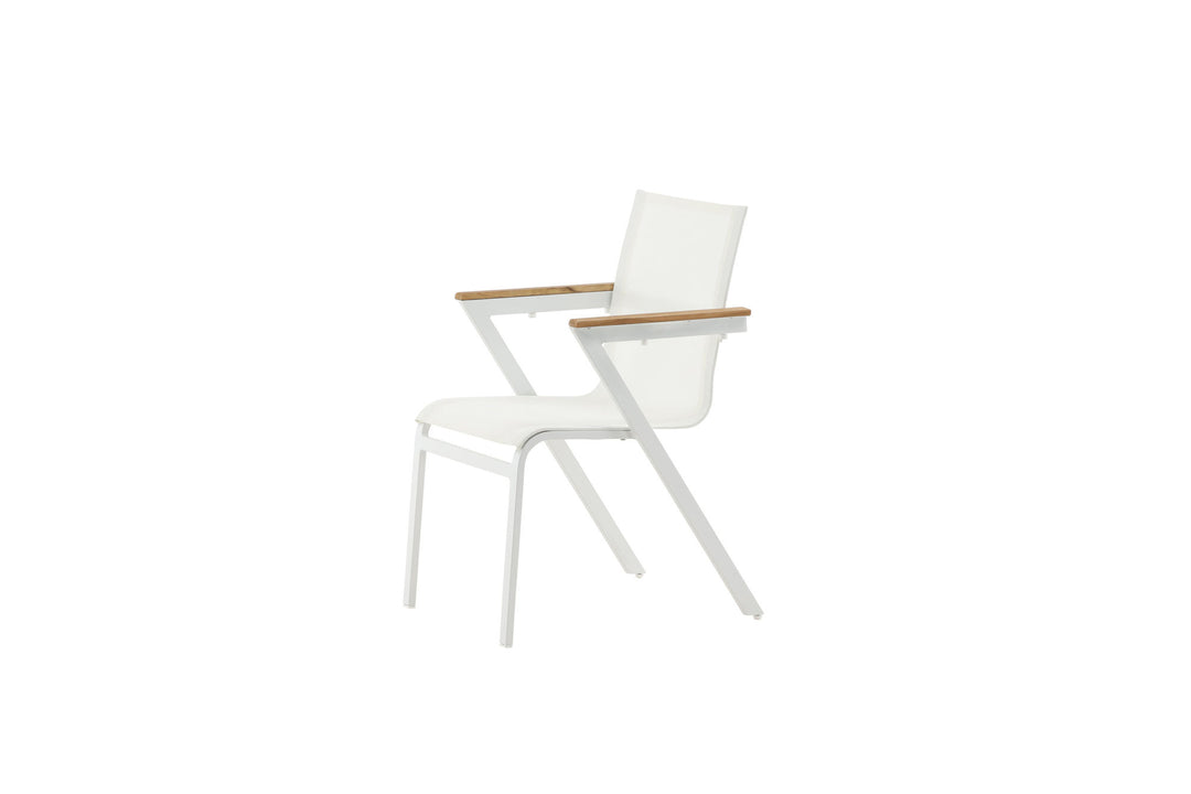 Venture Home Mexico Chair 2-pack - White/Teak