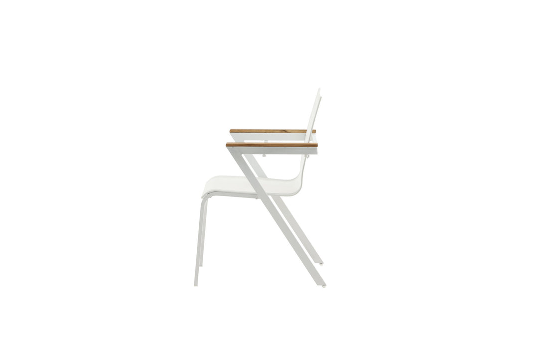 Venture Home Mexico Chair 2-pack - White/Teak