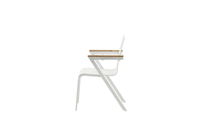 Venture Home Mexico Chair 2-pack - White/Teak