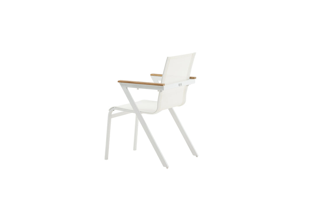 Venture Home Mexico Chair 2-pack - White/Teak