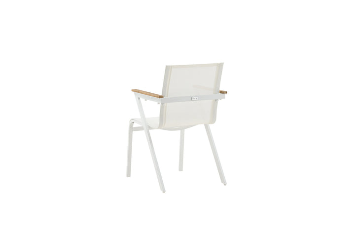 Venture Home Mexico Chair 2-pack - White/Teak