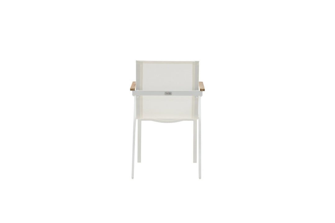 Venture Home Mexico Chair 2-pack - White/Teak
