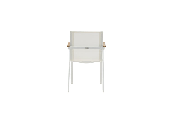 Venture Home Mexico Chair 2-pack - White/Teak