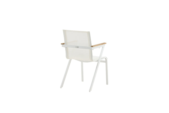 Venture Home Mexico Chair 2-pack - White/Teak