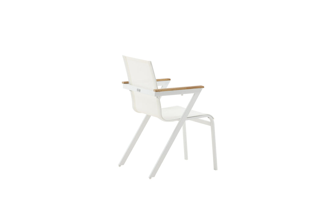 Venture Home Mexico Chair 2-pack - White/Teak