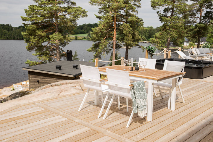 Venture Home Mexico Chair 2-pack - White/Teak