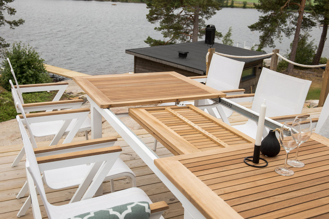 Venture Home Mexico Chair 2-pack - White/Teak