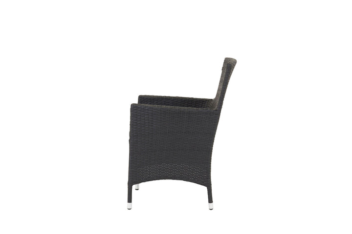 Venture Home Malin Armchair 2-pack - Black/Grey