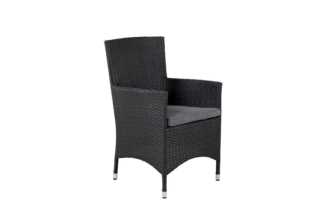 Venture Home Malin Armchair 2-pack - Black/Grey