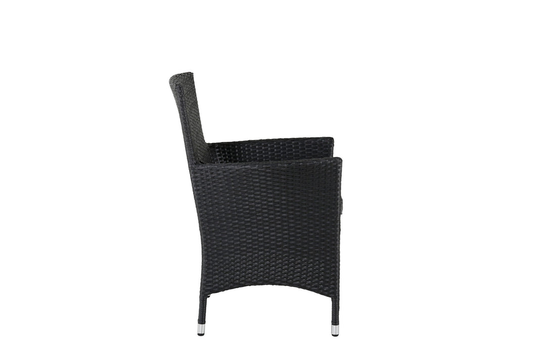 Venture Home Malin Armchair 2-pack - Black/Grey