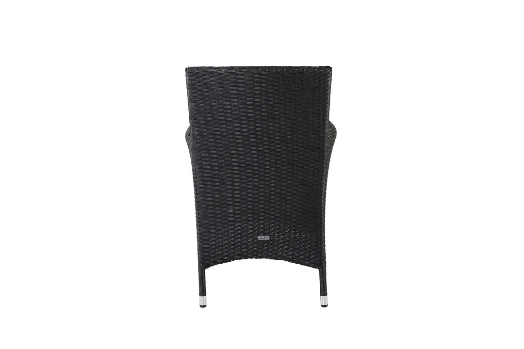Venture Home Malin Armchair 2-pack - Black/Grey