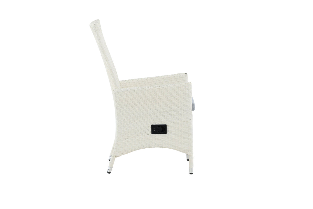 Venture Home Padova Chair (Recliner) 2-pack - White/Grey