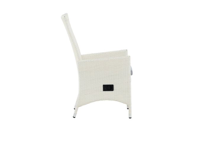 Venture Home Padova Chair (Recliner) 2-pack - White/Grey