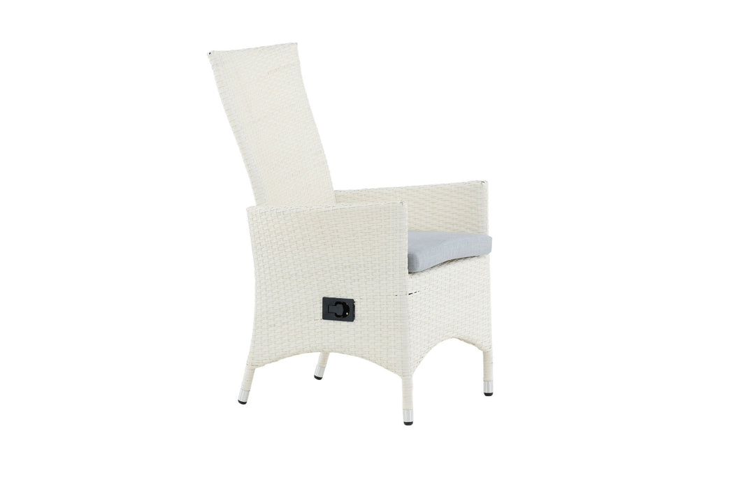 Venture Home Padova Chair (Recliner) 2-pack - White/Grey