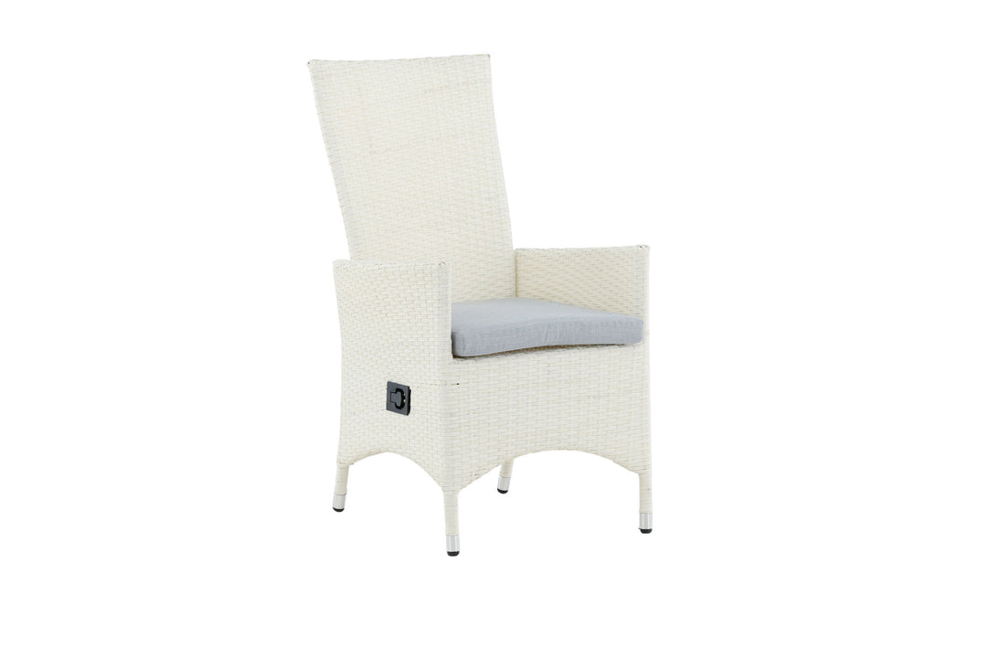 Venture Home Padova Chair (Recliner) 2-pack - White/Grey