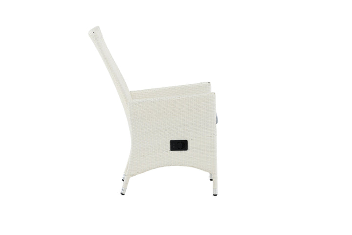 Venture Home Padova Chair (Recliner) 2-pack - White/Grey