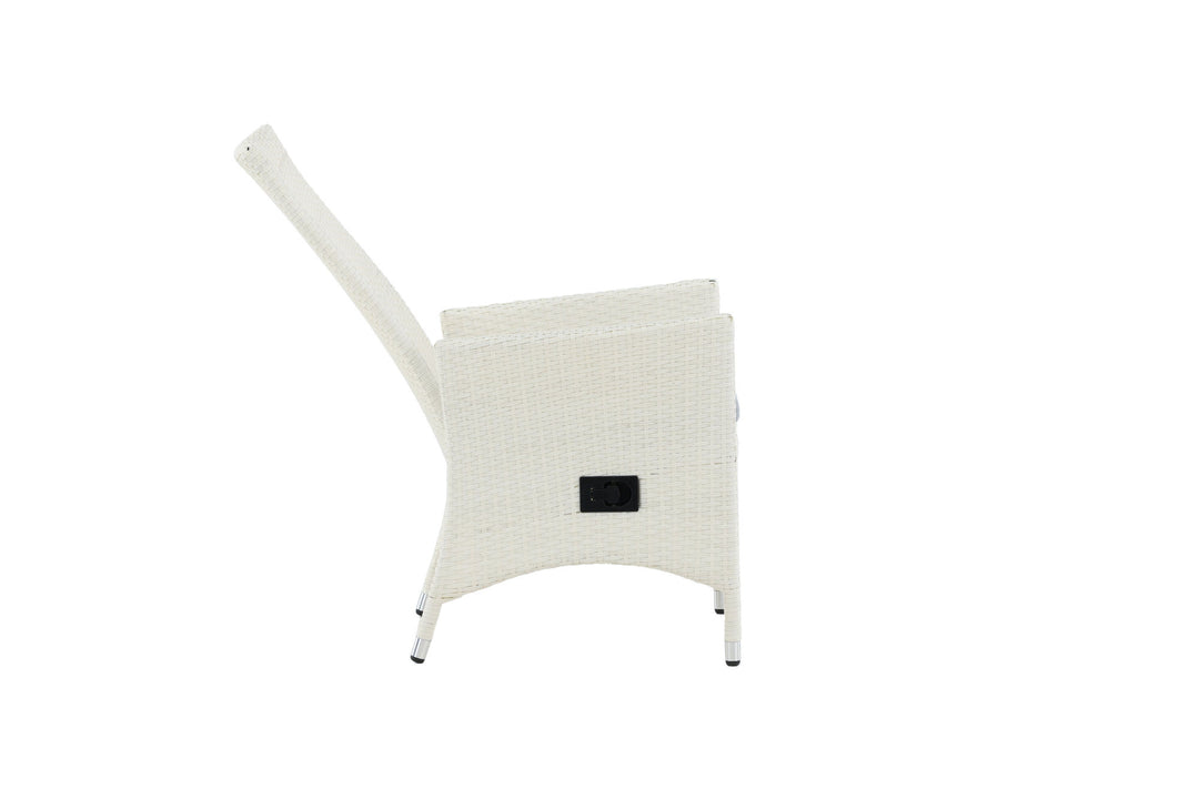 Venture Home Padova Chair (Recliner) 2-pack - White/Grey
