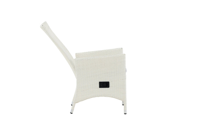 Venture Home Padova Chair (Recliner) 2-pack - White/Grey