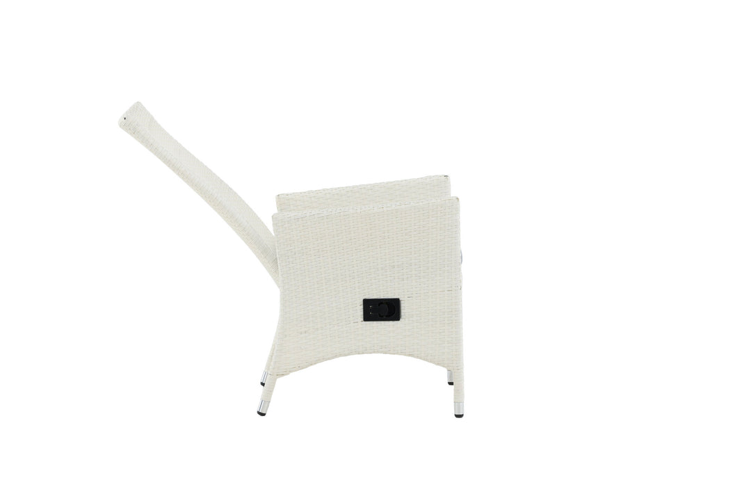 Venture Home Padova Chair (Recliner) 2-pack - White/Grey