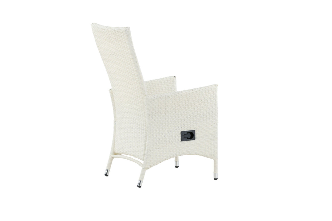 Venture Home Padova Chair (Recliner) 2-pack - White/Grey