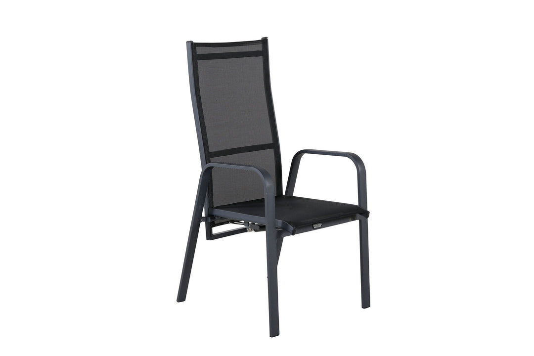 Venture Home Copacabana Recliner Chair 2-pack - Black/Black