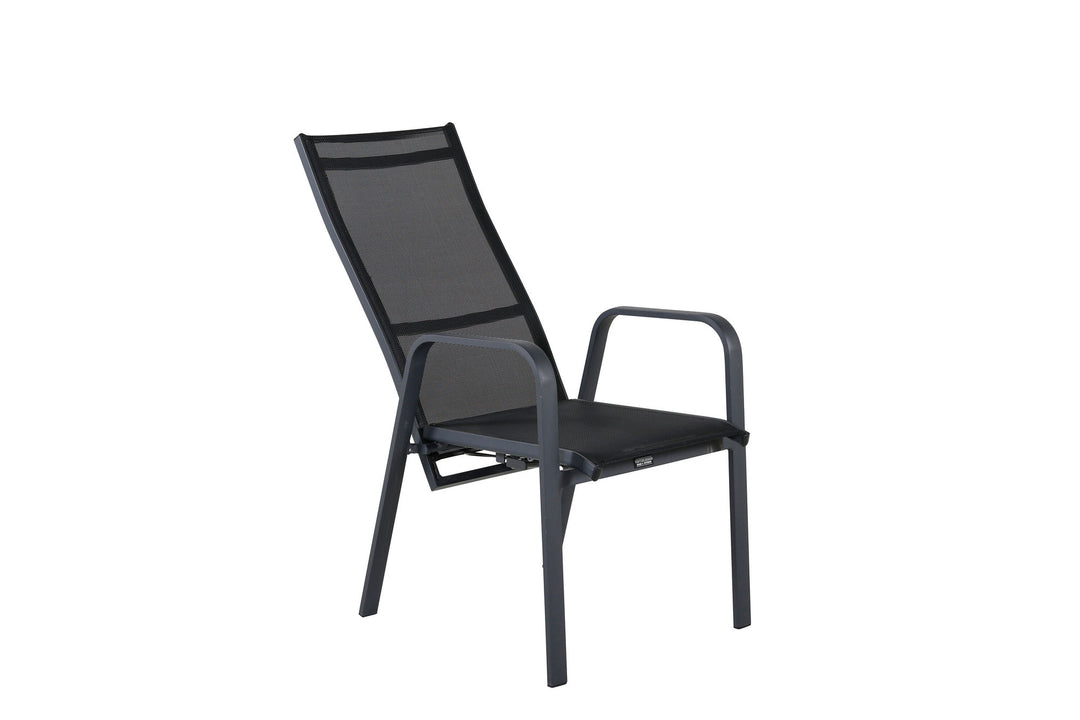 Venture Home Copacabana Recliner Chair 2-pack - Black/Black