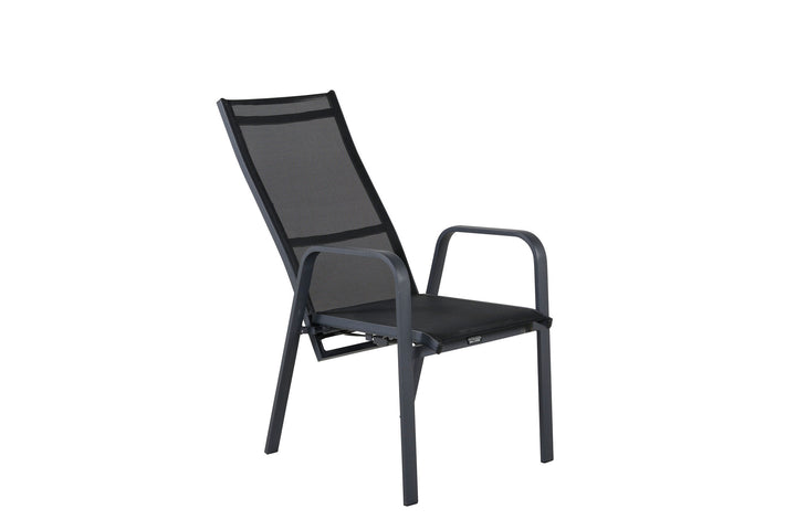 Venture Home Copacabana Recliner Chair 2-pack - Black/Black