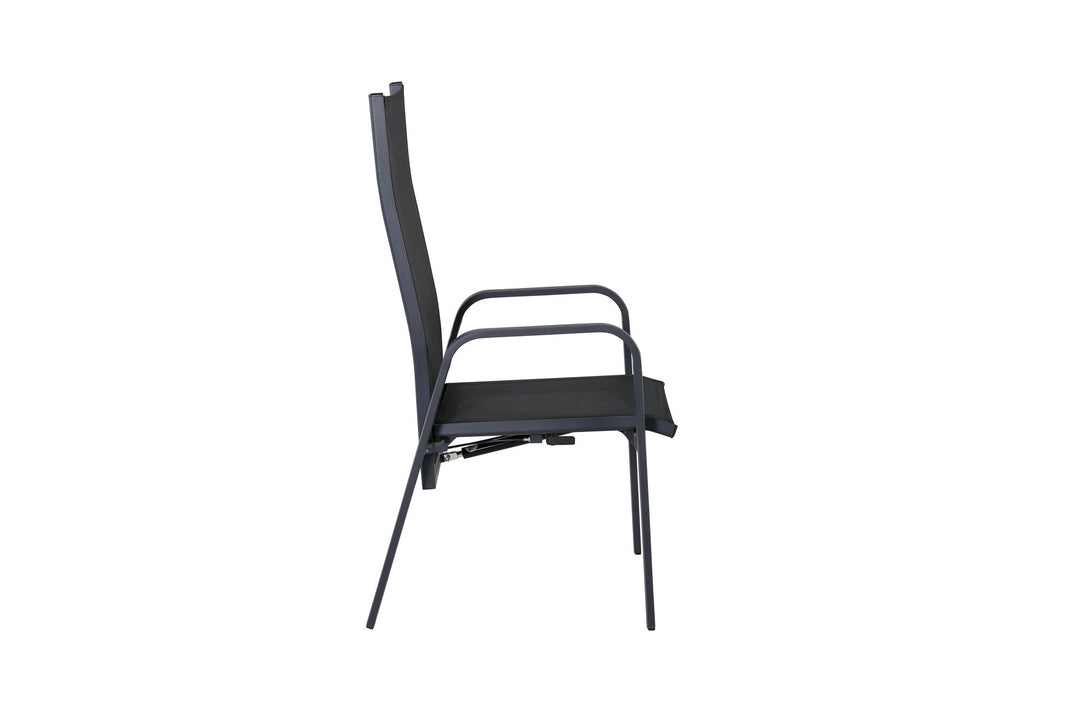Venture Home Copacabana Recliner Chair 2-pack - Black/Black