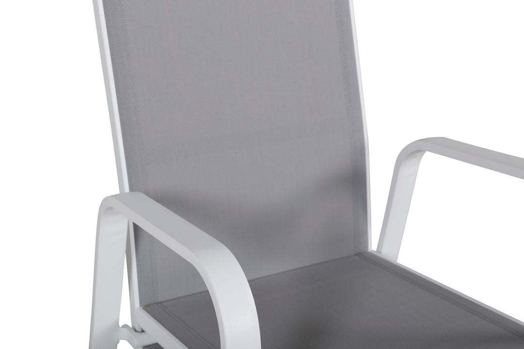 Venture Home Copacabana Recliner Chair 2-pack - White/Grey