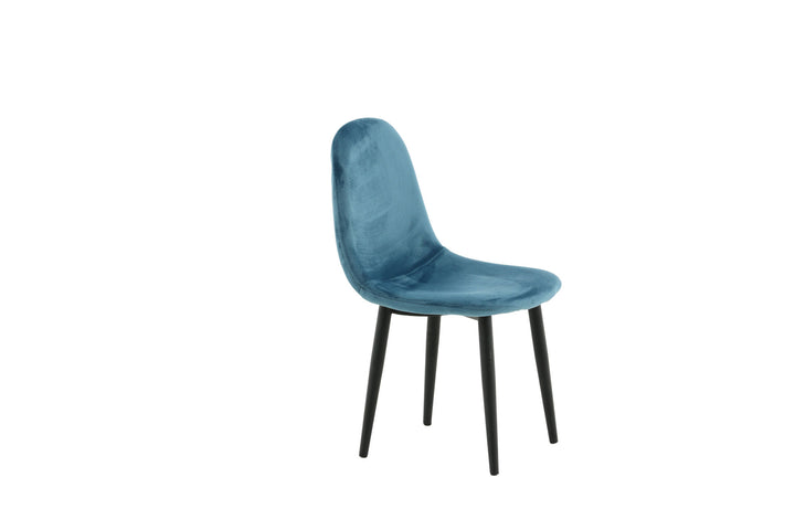Venture Home Polar Dining Chair XXS 2-pack - Blue Velvet