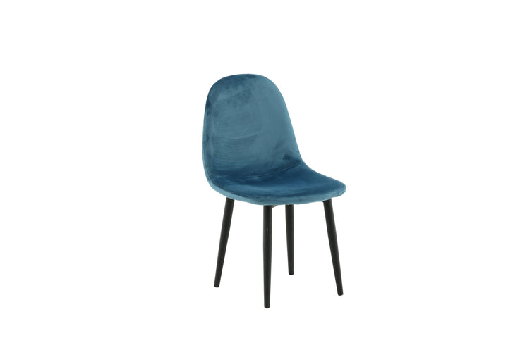 Venture Home Polar Dining Chair XXS 2-pack - Blue Velvet