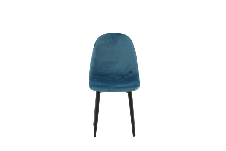 Venture Home Polar Dining Chair XXS 2-pack - Blue Velvet