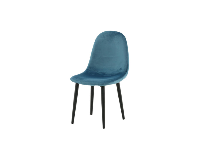 Venture Home Polar Dining Chair XXS 2-pack - Blue Velvet