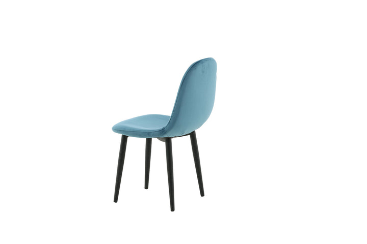 Venture Home Polar Dining Chair XXS 2-pack - Blue Velvet