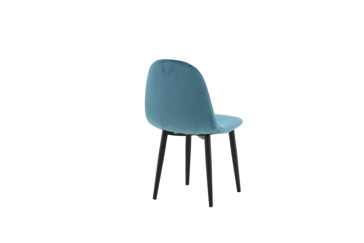 Venture Home Polar Dining Chair XXS 2-pack - Blue Velvet