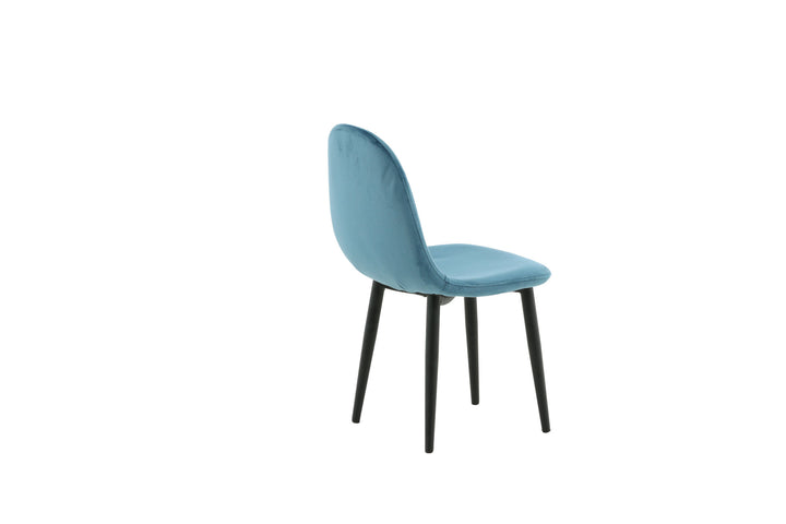 Venture Home Polar Dining Chair XXS 2-pack - Blue Velvet