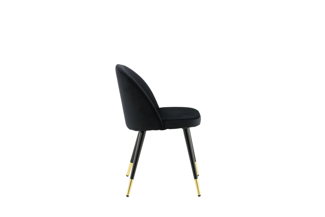 Venture Home Velvet 2-pack Brass Black