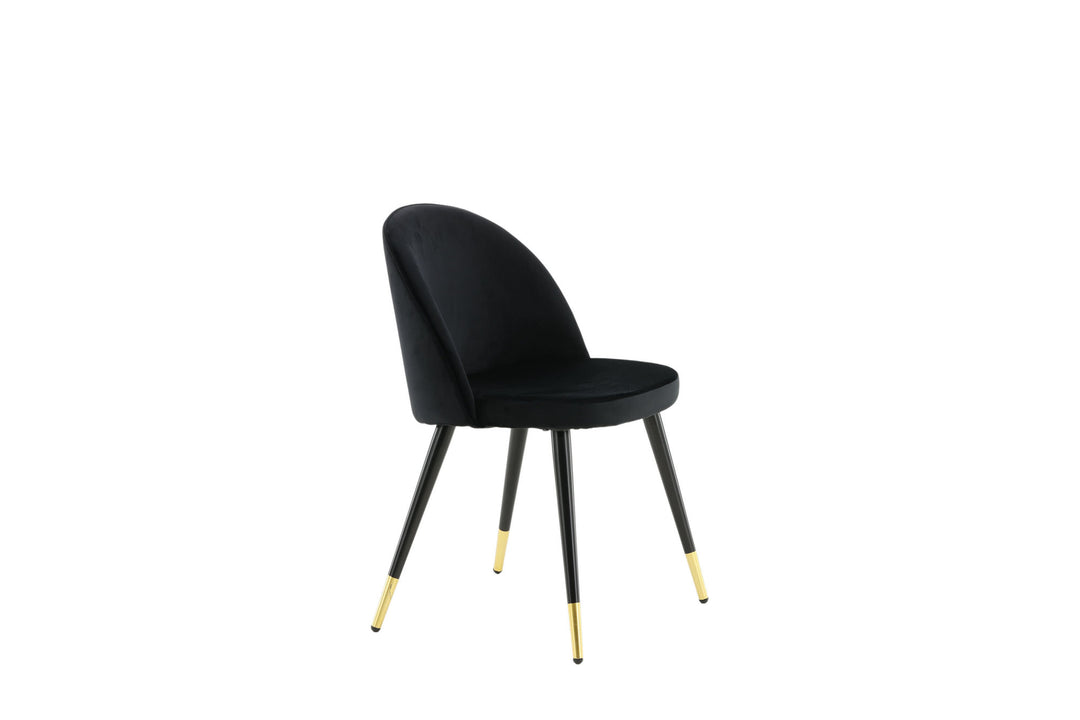 Venture Home Velvet 2-pack Brass Black