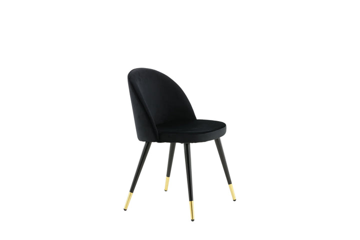 Venture Home Velvet 2-pack Brass Black