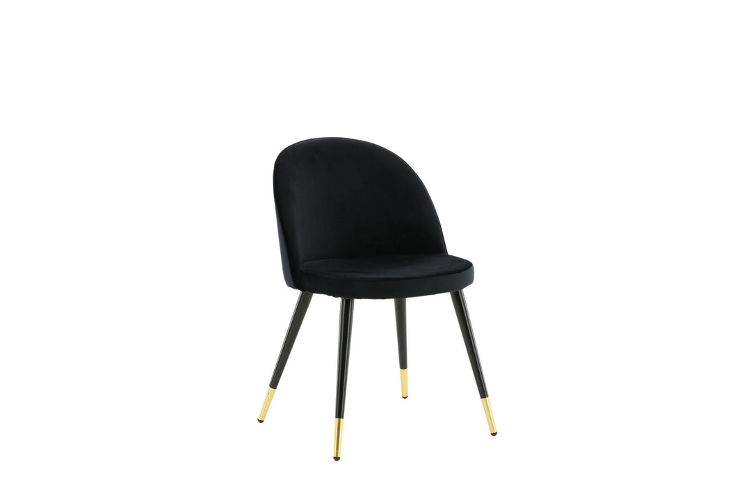 Venture Home Velvet 2-pack Brass Black