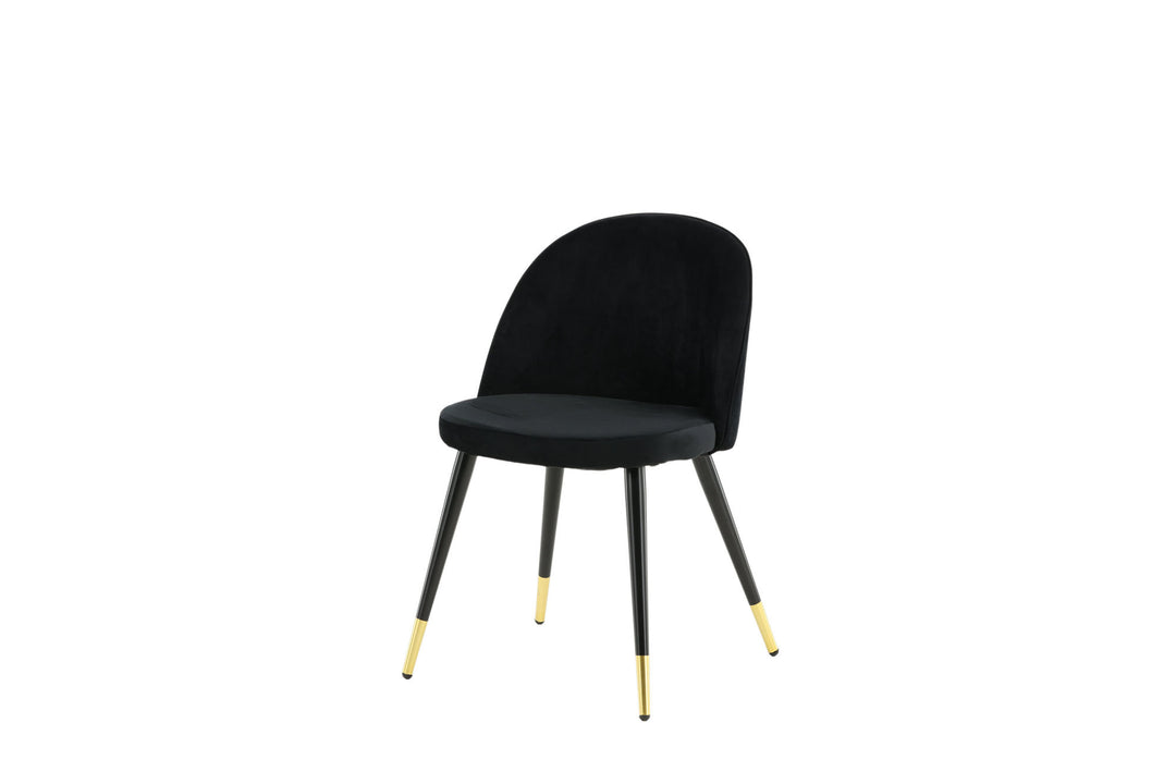 Venture Home Velvet 2-pack Brass Black