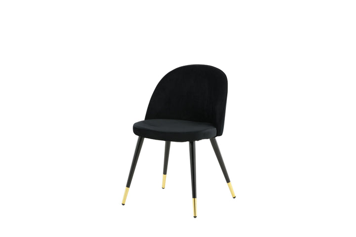 Venture Home Velvet 2-pack Brass Black
