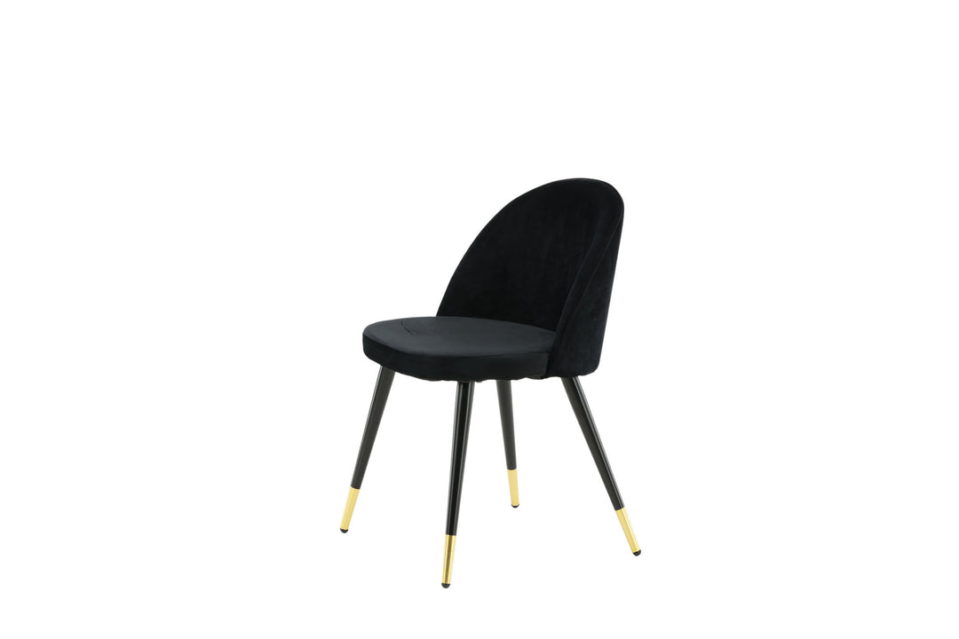 Venture Home Velvet 2-pack Brass Black